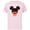Soft Pink, variant on Disney Mickey Mouse Red Shorts Icon Son Family Japanese- Short Sleeve Cotton T-Shirt for Adults - Customized-Black