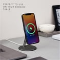 thumbnail image 3 of Powerology  Aluminum Stand for MagSafe  Charger - Charcoal, 3 of 7