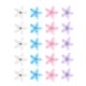 thumbnail image 1 of Ganga Única 20 piezas de pequeños clips para el cabello en forma de flor, mini clips para el cabello para niñas, bonitos pasadores de flores en blanco, rosa, azul y púrpura, 1 of 7
