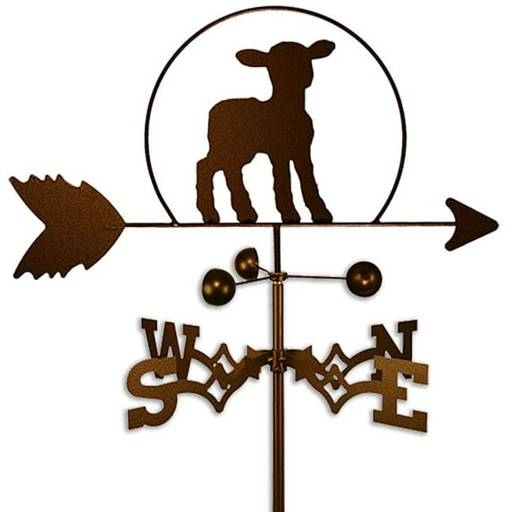SWEN Products Inc Handmade Lamb Sheep Weathervane