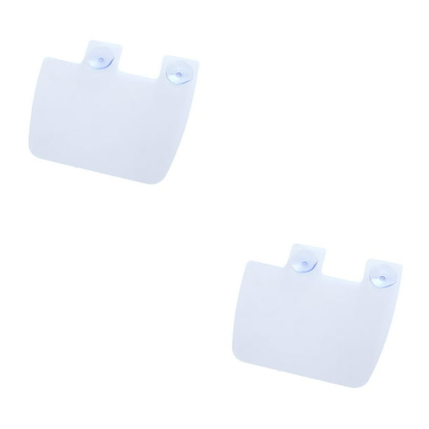 Injueey Fregadero plano Deflector de agua Resistente a salpicaduras Lechón de protección Tablero impermeable Herramienta de artilugio de cocina a blanco 280*245*10mm 2piezas Injueey CBP097274