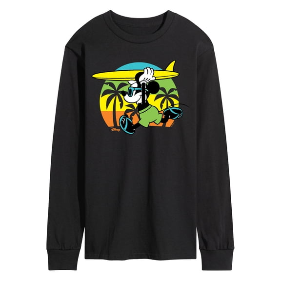 Disney - Beach Mickey Long Sleeve Graphic T-Shirt