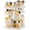Clear, variant on 360° Rotating Makeup Organizer, Organizador De Perfumes Large Capacity Cosmetics Storage Vanity Shelf Countertop, Fits Cosmetics, Perfume, Skin Care, Lipsticks (Black)
