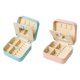 thumbnail image 1 of 2 cajas de joyería con espejo, mini organizador de joyas, estuche de viaje portátil para joyas para mujeres judías, 1 of 5