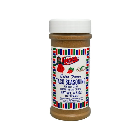 Fiesta Brand Taco Seasoning, 4.5 oz Jar