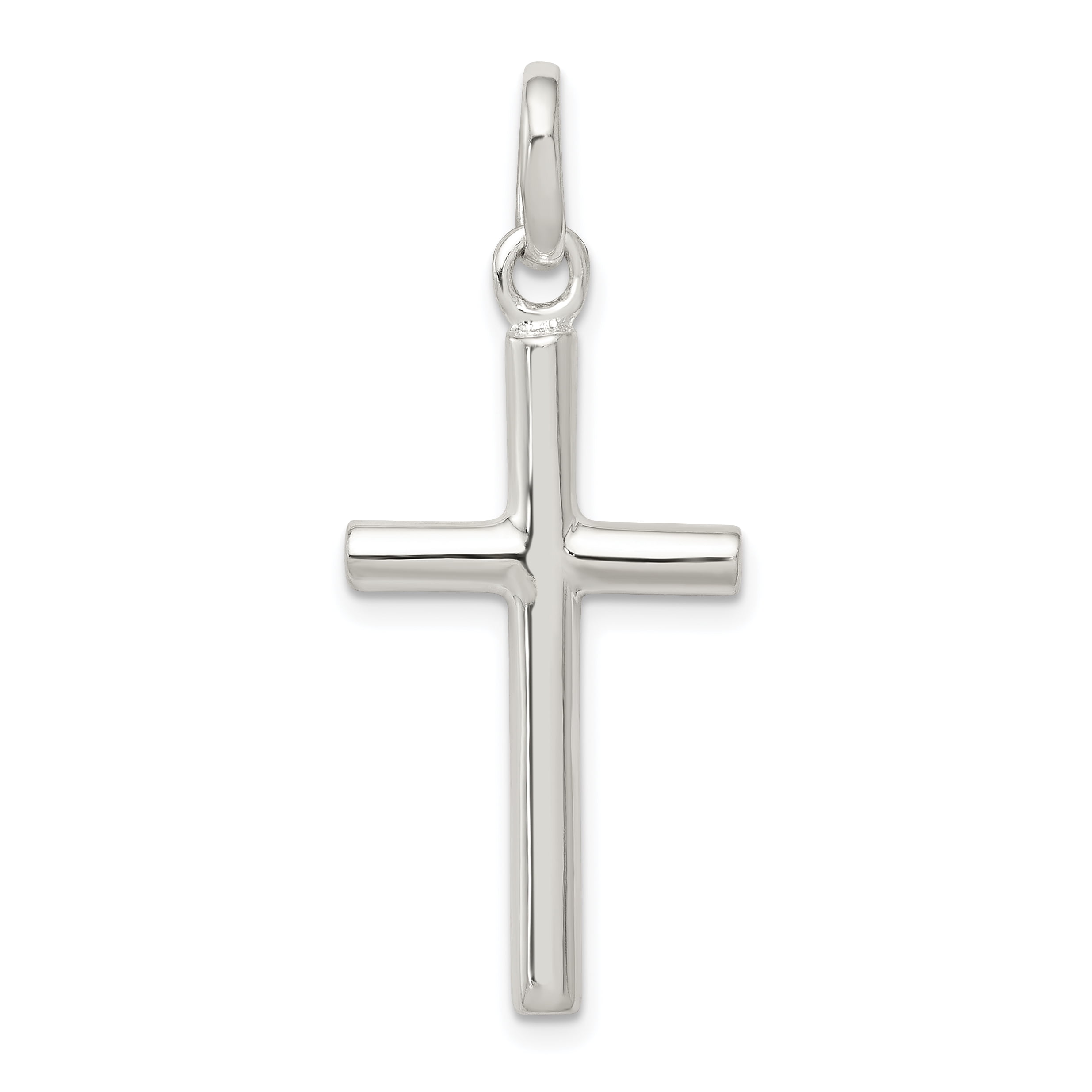 IceCarats 925 Sterling Silver 24k Gold Plated Inri Crucifix Necklace Pendant Charm