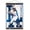 Premium Print and Beechwood Hanger Bundle, variant on MLB Los Angeles Dodgers - Mookie Betts 22 Wall Poster with Magnetic Frame, 22.375" x 34"