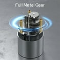 thumbnail image 4 of 37-3530 12/24v DC Gear Motor 37mm All Metal Gear Box 2.5RPM-960 RPM Gearmotor High Torque Eccentric Shaft Geared Motor ,Connector Compatible, 4 of 6