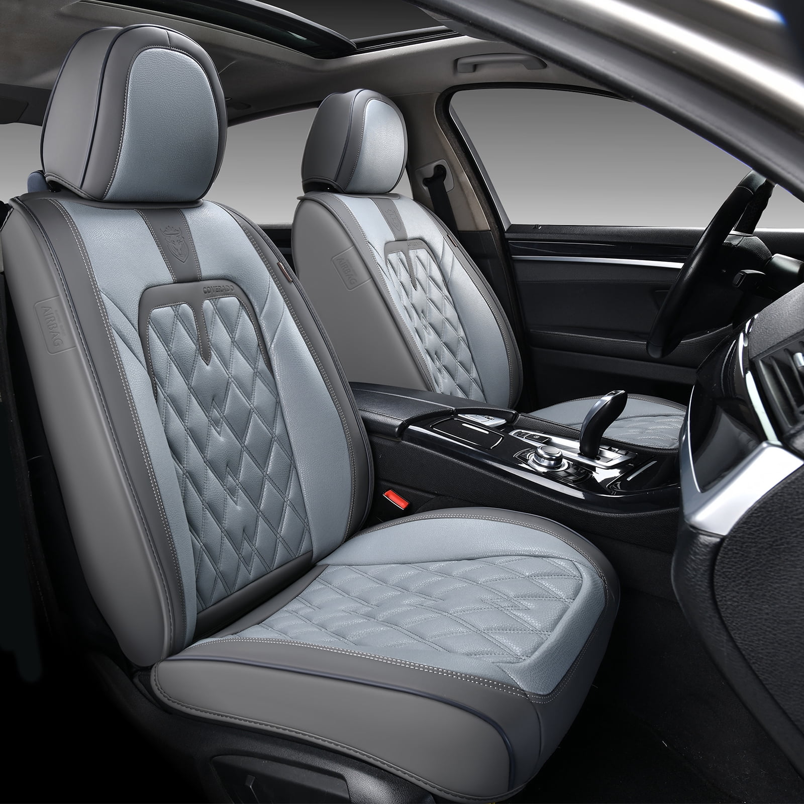 Waterproof Faux Leather Car Seat Covers Full Set, Kenya Ubuy