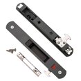 thumbnail image 2 of Sliding Door Lock - Household Stainless Steel Single Sliding Door Window Lock Hardware FittingsLight Gray, 2 of 4