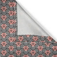 thumbnail image 5 of Ambesonne Geometric Grommet Curtain, Oval Mosaic, 50" x 72", Red Black, 5 of 6