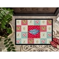 thumbnail image 3 of Carolines Treasures CK5490MAT Opaline Gourami Love Door Mat Indoor Rug or Outdoor Welcome Mat 18x27 Doormat 27"L x 18"W, 3 of 4