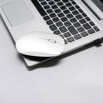 Isvgxsz Slim Rechargeable Wireless Mouse, 2.4G Portable Optical Silent Ultra Thin Wireless Computer Mouse with Usb Receiver and Type C Adapter, Pc, Laptop, Note , Desktop