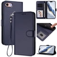 thumbnail image 1 of GANGXUN Wallet Case for iPhone 6/7/8 – Magnetic Closure, RFID Blocking, Wrist Strap, Wireless Charging Compatible, 1 of 6