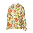thumbnail image 2 of Fotbe Rose Daisy Men's Women's UPF 50+ Sun Protection Jacket Hooded Cooling Shirt with Pockets Hiking Outdoor Performance-XX-Large, 2 of 8