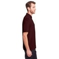 thumbnail image 3 of North End NE100 Men's JAQ Snap-Up Stretch Performance Polo-Burgundy-2XL, 3 of 3