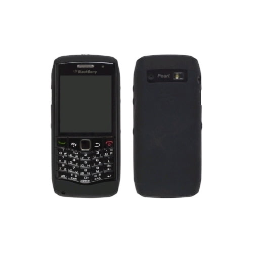 5 Pack -OEM BlackBerry Pearl 3G 9100 9105 Rubberized Silicone Skin Case, Black