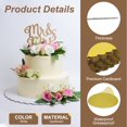 thumbnail image 3 of 15pcs Cake Board Round, 11 inch Cake Circle Base Cake Plate Round Cardboard Base, Gold, 3 of 6