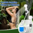 thumbnail image 2 of Portable Camping Shower Pump-Rechargeable Outdoor Shower Head Sprayer, 2025 Portable Electric Camping Outdoor Shower with Digital Display & Multiple Spray Modes, for Camping,Traveling, 2 of 10