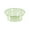 🔥 Green_Hot#422, variant on Clear Plastic Washbasin Round | Thickened Portable Soaking Tub for Face Cleansing, Foot Bath, Kitchen, Bathroom | 23x17x9cm | Durable, Stain-Resistant, Multipurpose Basin | White or Green