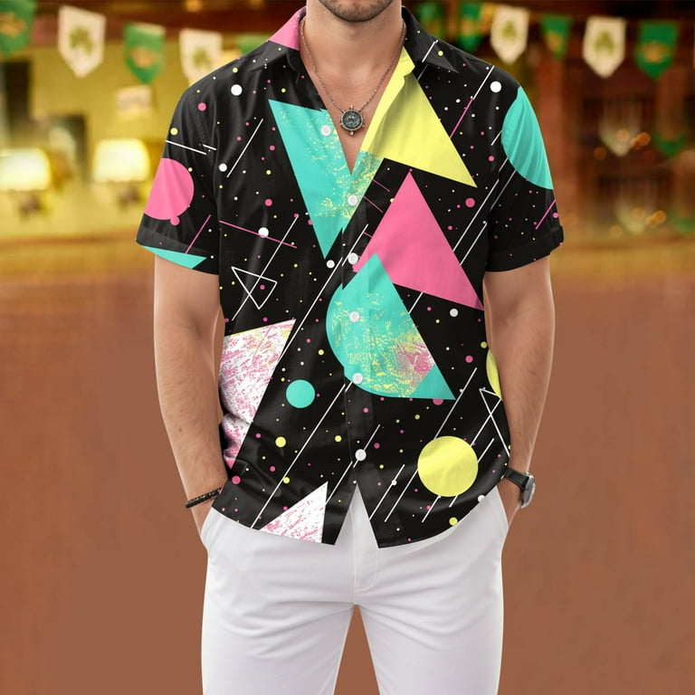 Aiouios 90s Shirt 80s Shirts for Men 80s 90s Disco Retro Casual Button-Down Shirts 80s Mens Clothing Bowling Button Shirt Print Graphic, Adult Unisex, Aiouios 90s Shirt 80s Shirts for Men 80s 90s Disco Retro Casual Button-Down Shirts 80s Mens Clothing Bowling Button Shirt Print Graphic, Adult Unisex,