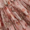 thumbnail image 4 of Toddler Kids Girl Christmas Cake Dress Wreath Print Sleeveless Layered Tulle Tutu Dress Cake Smash Outfits Dresses 1-8Y, 4 of 7