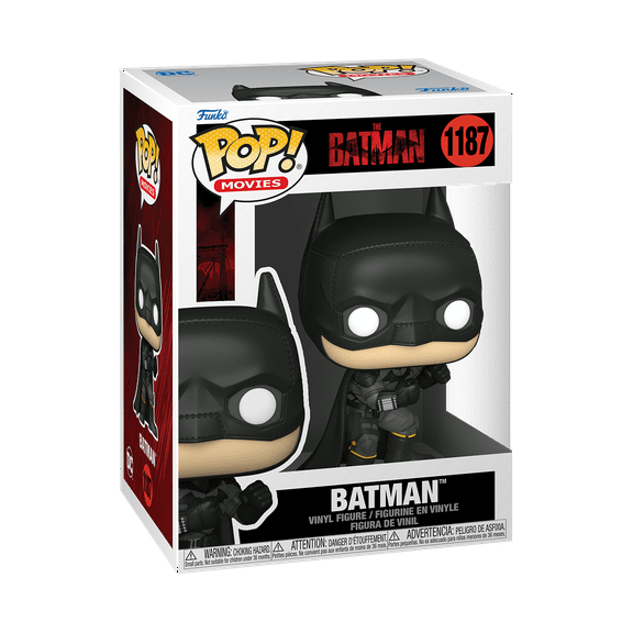 Funko POP! Movies The Batman, 6.40" x 4.65" x 3.60"