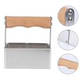 thumbnail image 3 of 1Pc Wooden Handle Honey Cutting Tool Square Shaped Cutting Tool for Beekeeping, 3 of 3