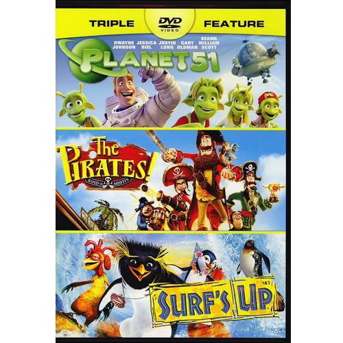 Pirates Planet 51 Surf S Up Dvd Walmart Com Walmart Com