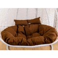 thumbnail image 1 of Cojín de asiento de cesta colgante para columpio, silla de hamaca de huevo colgante gruesa para el hogar, jardín, mecedora, sin silla Fivean unisex, 1 of 2