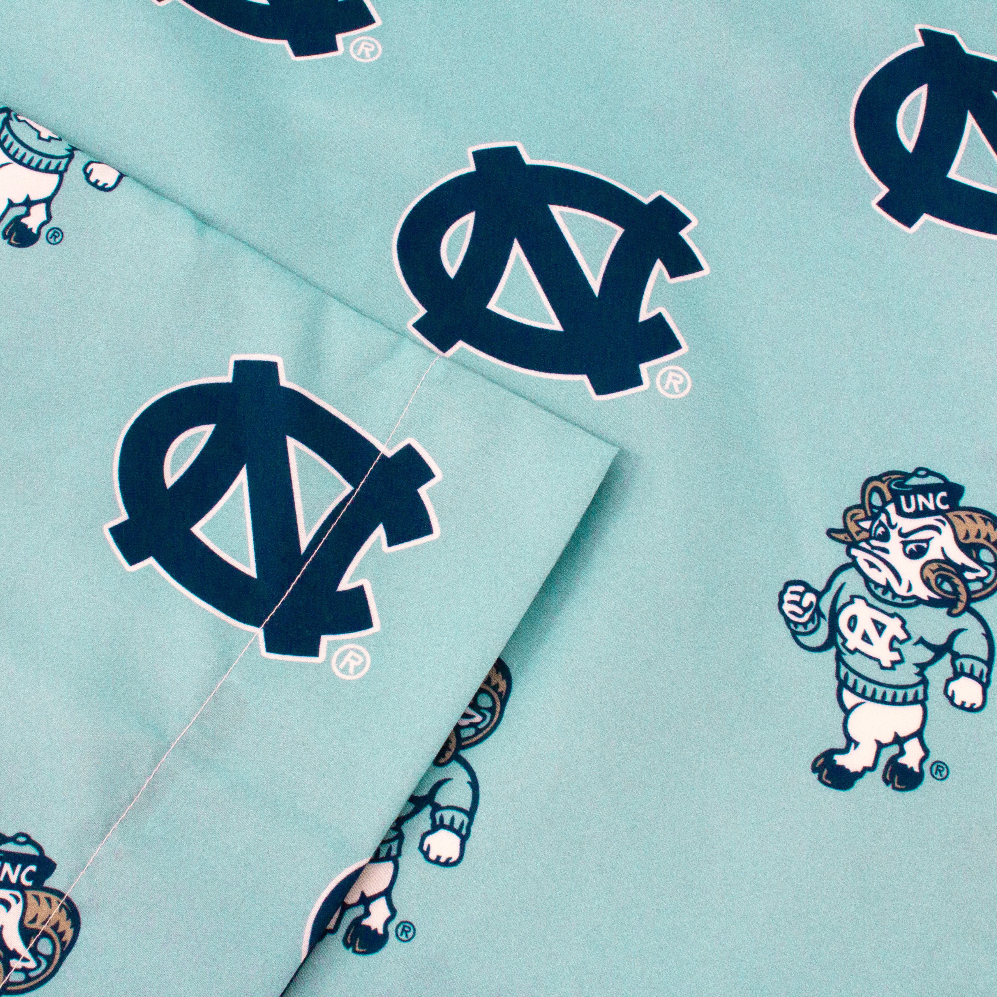 North Carolina Tar Heels Pillowcase Body Pillow - 20" x 60"