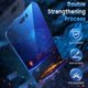 thumbnail image 4 of Protector de pantalla de privacidad Uyiton para iPhone 14 Pro Max Blue, 4 of 7