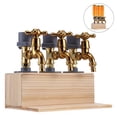 thumbnail image 1 of Grifo De Vino De Madera, Dispensador De Whisky, Grifo De Una Sola Cabeza, Soporte Para Licor, Dispensador De Bebidas Para Fiestas, Decoración De Pie Para Entretenimiento De Bar En Casa Advancent HA027241-03, 1 of 6