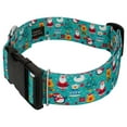 thumbnail image 3 of Country Brook Petz® 1 1/2 inch Deluxe Santa & Friends Dog Collar, Medium, 3 of 5