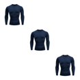 thumbnail image 4 of Guardurnaity Ropa interior térmica para hombre, medias elásticas para correr, capas base cálidas, ropa deportiva de compresión de manga larga Type1 NO1, 4 of 6