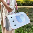 thumbnail image 2 of GvuoFny Foldable Cat Carrier Backpack, Airline Approved, Breathable Mesh Window Pet Travel Bag for Small Cats Dogs up to 15 lbs, 2 of 7
