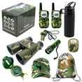 thumbnail image 5 of Cerem Outdoor Adventure Kit - Camouflage Camping Gear with Walkie-Talkies, Compass, Flashlight, SOS Whistle, 5 of 12