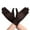 Coffee, variant on 1 Pair Unsiex Winter Gloves Five Fingers Solid Color Elastic Anti-slip Sun Protection Breathable Soft Stage Performance Auction Ritual Girl Gloves Fall Spring Gloves
