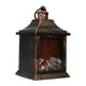 thumbnail image 1 of Farol de chimenea, farol LED vintage para jardín exterior, patio, césped El 15x15x27cm, 1 of 9
