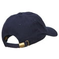 thumbnail image 4 of Salt and Lime Embroidered Unstructured Cap - Navy OSFM, 4 of 5