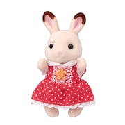 Calico Critters Red Roof Cozy Cottage, Dollhouse Playset with Figure, Furniture and Accessories