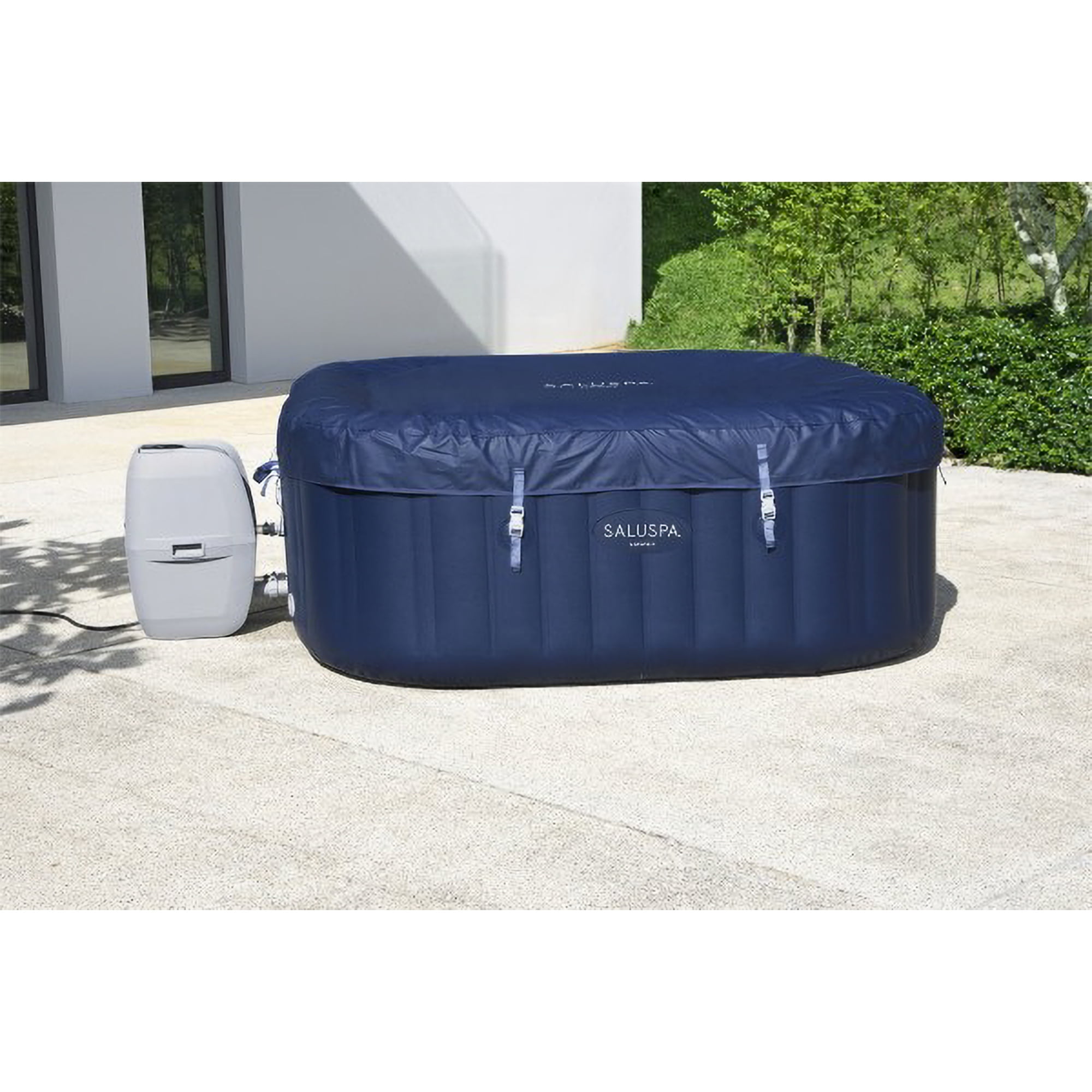 114 Hot Blue Jets, SaluSpa with AirJet Bestway Inflatable Hawaii Tub