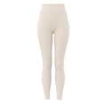 thumbnail image 6 of Women's Solid Color Workout Leggings Tummy Control Stretchy Sculpting Fitness Yoga Training Pants, 6 of 10