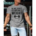thumbnail image 5 of Gymish Don’t Debate Just Lift The Weight Workout T-Shirt – Funny Gym Shirt for Men, Motivational Lifting Tee, Men’s Athletic Workout Apparel, 5 of 5