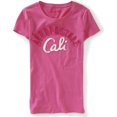 thumbnail image 1 of Aeropostale Mujer Cali. Camiseta adornada, rosa, mediana Aeropostale Camiseta adornada, 1 of 2