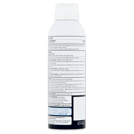 Equate Athlete's Foot Powder Spray, 4.6 Oz.