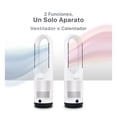 thumbnail image 2 of Ventilador Calentador 2 En 1 Sin Aspas Silencioso Esquimal Color Blanco, 2 of 8