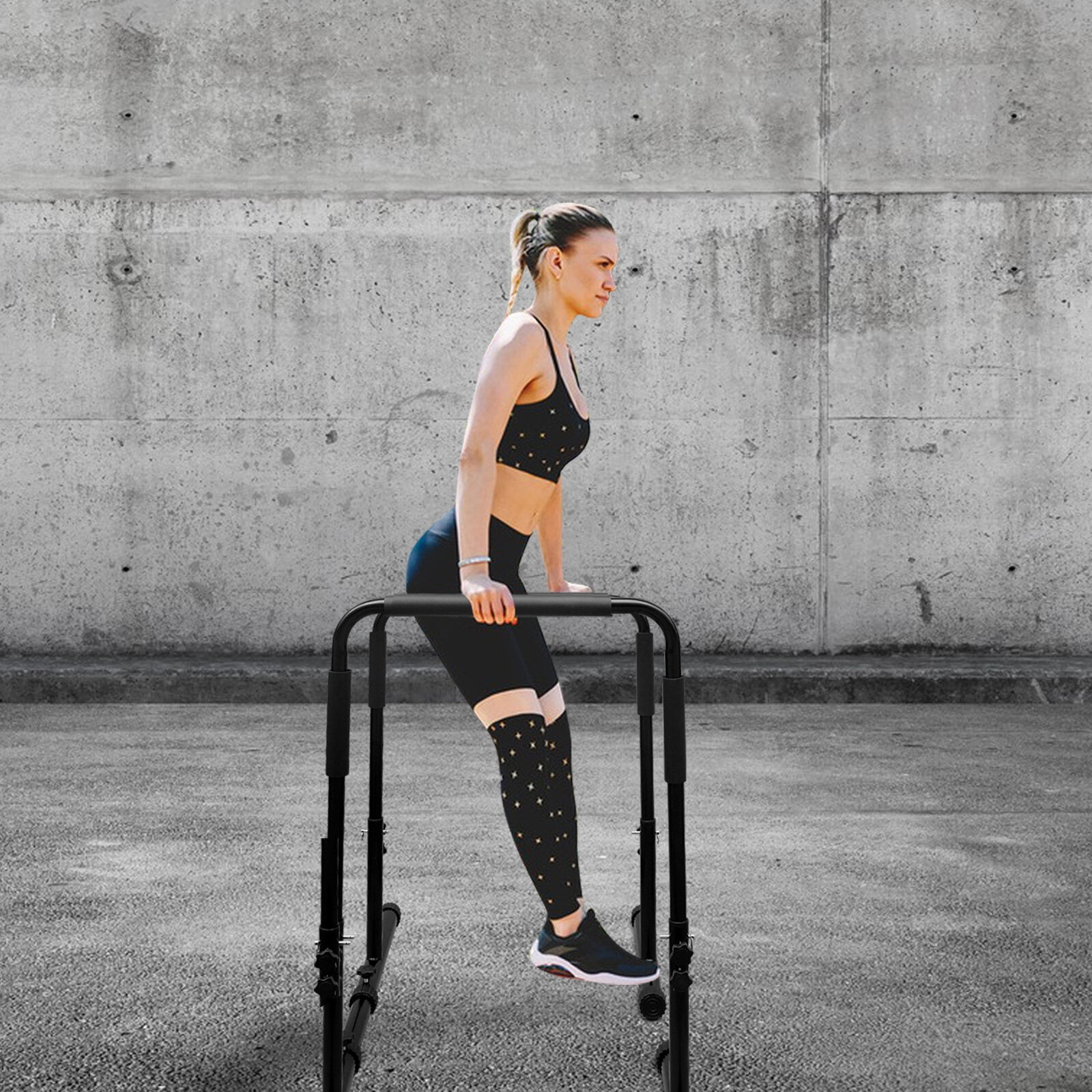 Dumbbell Rack, Home balance frame indoor and outdoor grips protect high-strength structures for durability, Black Weight Rack,Iron Weight Storage Rack, Fitness & Sports Fitness Weight Racks