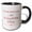 Black/White, variant on 3drose, Image of a Wise Woman Said Be Sassy but Keep It Classy, 11oz Two-tone Yellow Mug