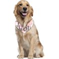 thumbnail image 5 of Dog Bandana Scarf 2 Pieces Square Pet Bandanas for Boy & Girl Follow Your Heart Love with Stripe Washable and Adjustable Cat Drool Bibs Handkerchiefs, Multicolor, 5 of 6